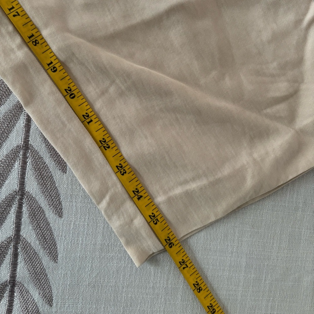 ZARA Pants XS Beige Lyocell Blend Drawstring Wide Leg Relaxed Trousers - Picture 10 of 10